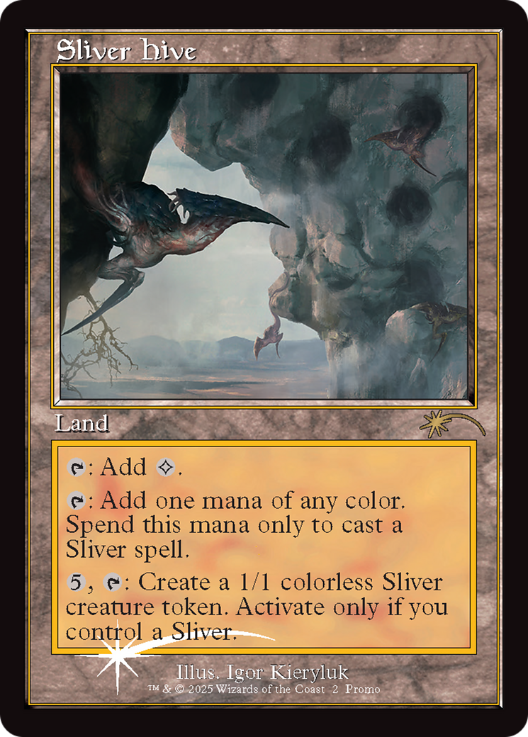 Sliver Hive (Retro Frame) [Secret Lair Drop Series] MTG Single Magic: The Gathering | Red Claw Gaming
