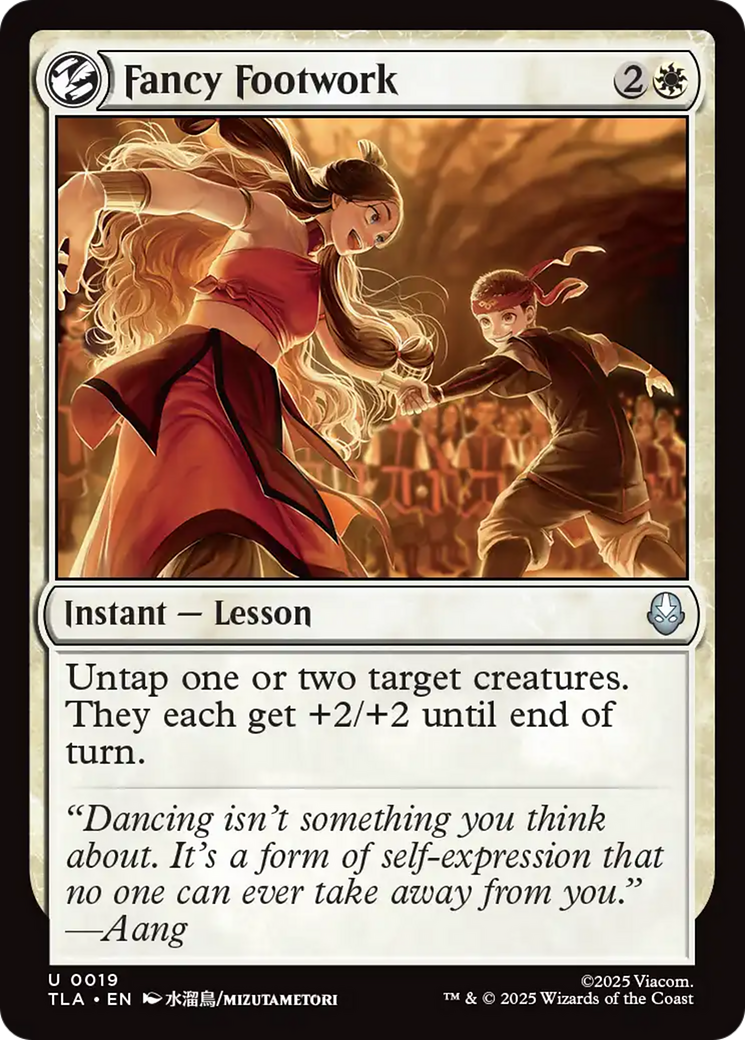 Fancy Footwork [Avatar: The Last Airbender] MTG Single Magic: The Gathering | Red Claw Gaming