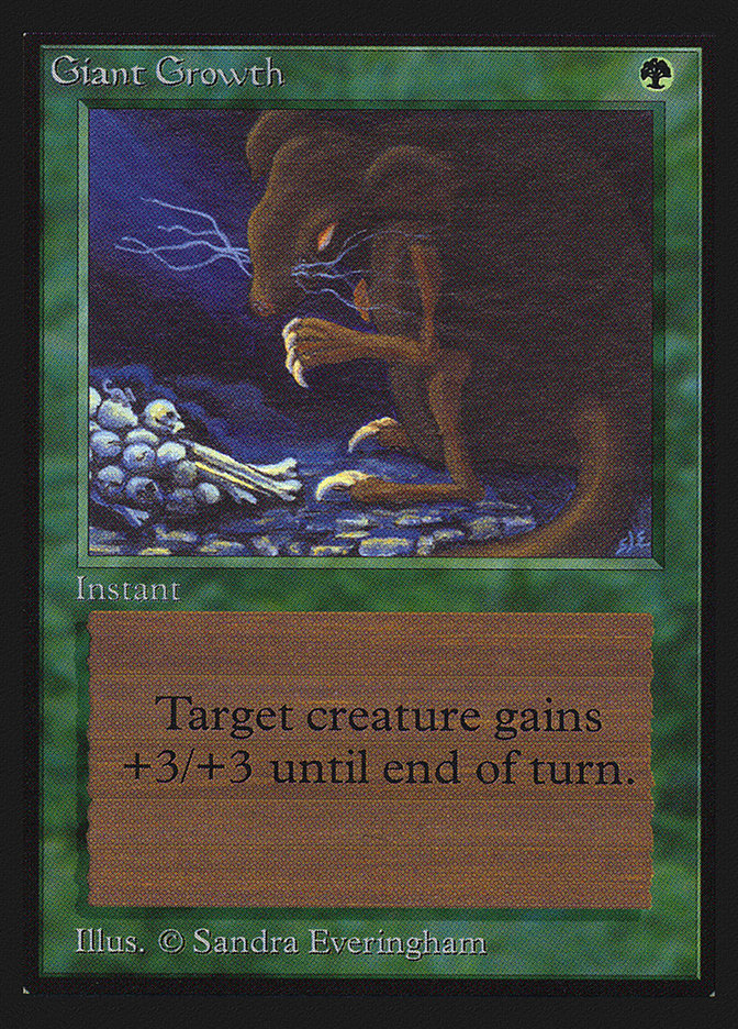 Giant Growth [International Collectors' Edition] MTG Single Magic: The Gathering | Red Claw Gaming