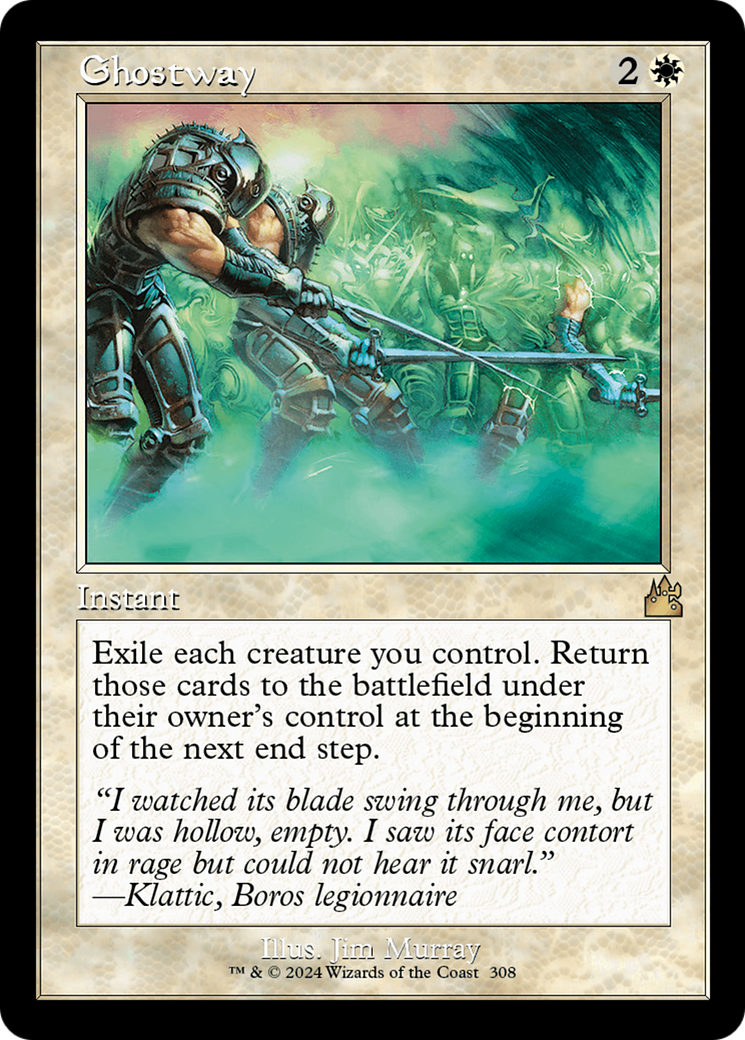 Ghostway (Retro Frame) [Ravnica Remastered] MTG Single Magic: The Gathering | Red Claw Gaming