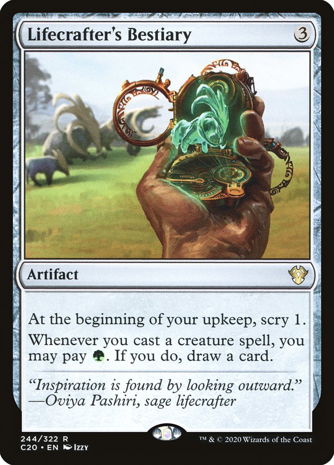 Lifecrafter's Bestiary [Commander 2020] MTG Single Magic: The Gathering | Red Claw Gaming
