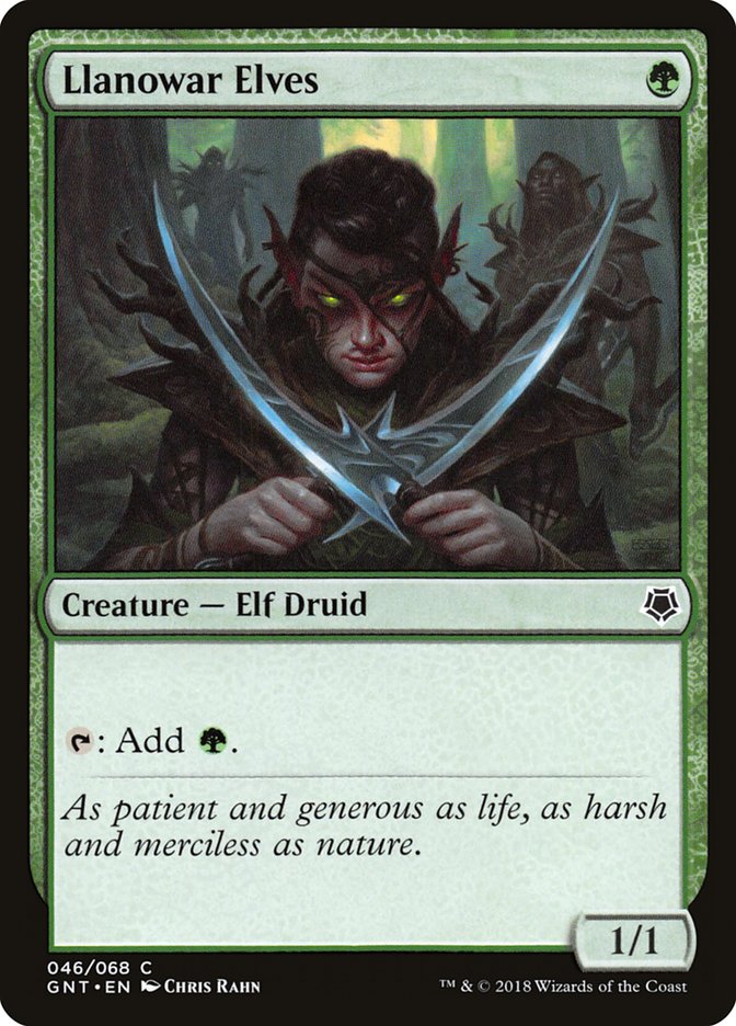 Llanowar Elves [Game Night 2018] MTG Single Magic: The Gathering | Red Claw Gaming