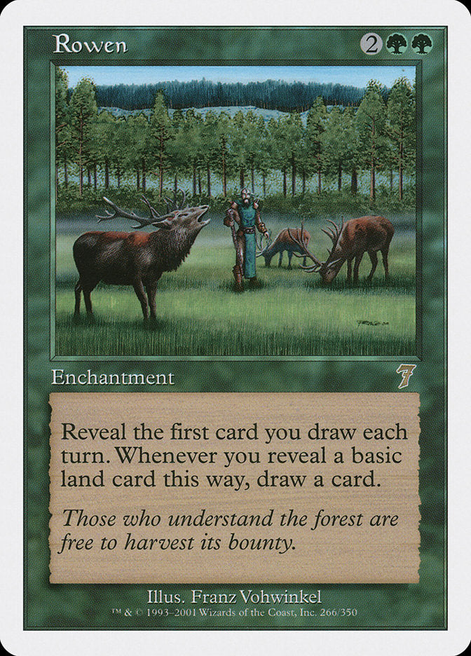 Rowen [Seventh Edition] MTG Single Magic: The Gathering | Red Claw Gaming