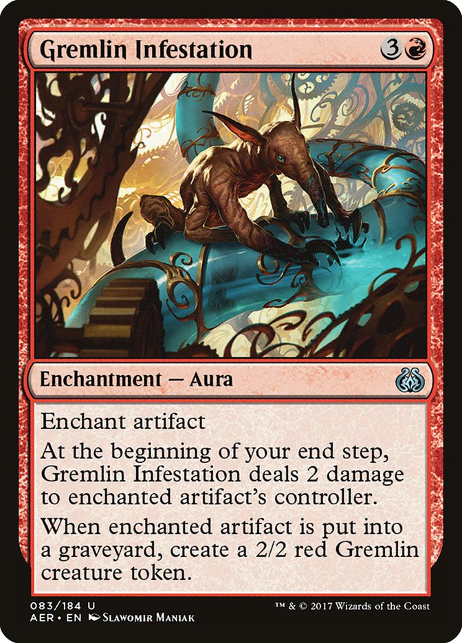 Gremlin Infestation [Aether Revolt] MTG Single Magic: The Gathering | Red Claw Gaming