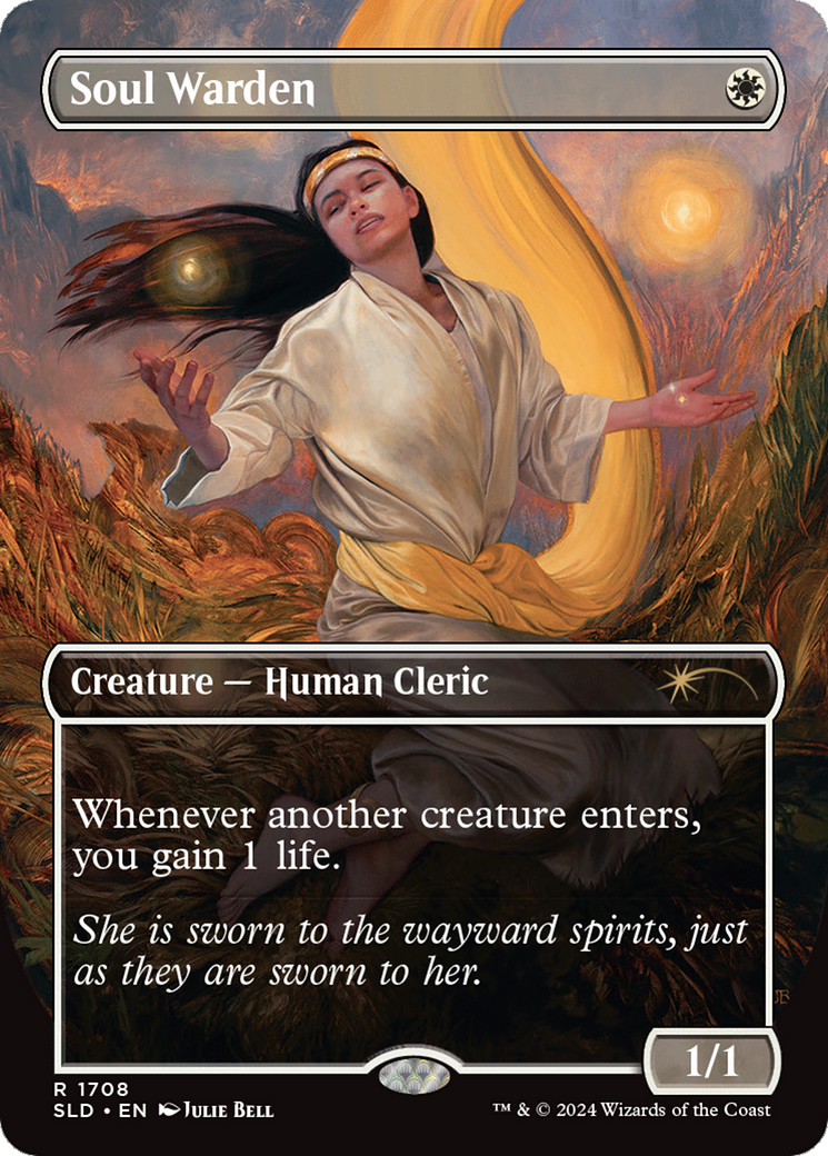 Soul Warden (Rainbow Foil) [Secret Lair Drop Series] MTG Single Magic: The Gathering | Red Claw Gaming