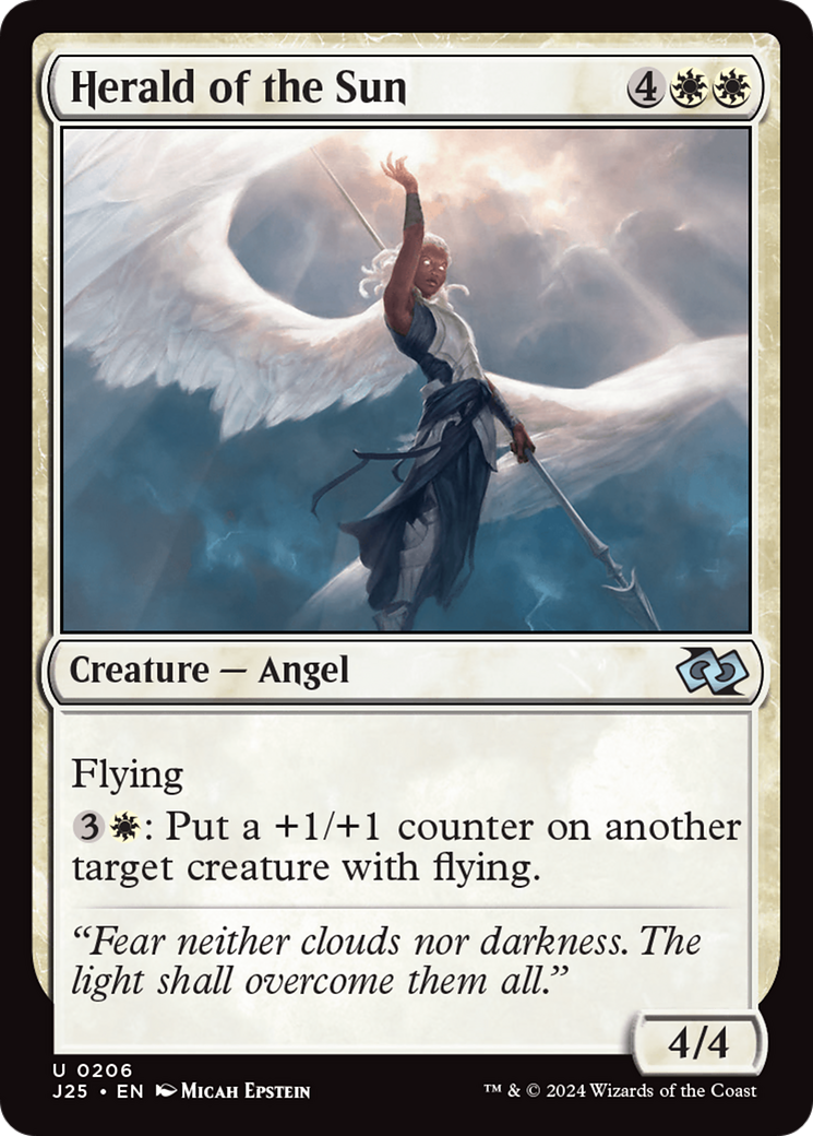 Herald of the Sun [Foundations Jumpstart] MTG Single Magic: The Gathering | Red Claw Gaming