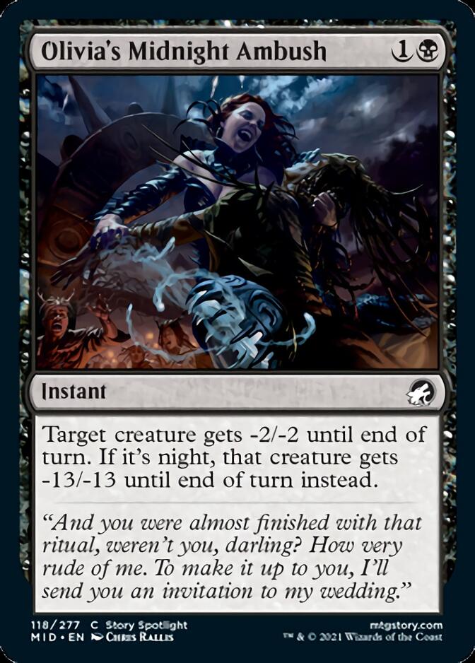 Olivia's Midnight Ambush [Innistrad: Midnight Hunt] MTG Single Magic: The Gathering | Red Claw Gaming
