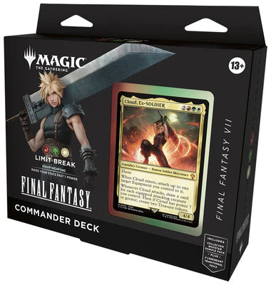 Magic: The Gathering Final Fantasy Commander Limit Break Sealed Magic the Gathering Wizards of the Coast (Sealed) | Red Claw Gaming