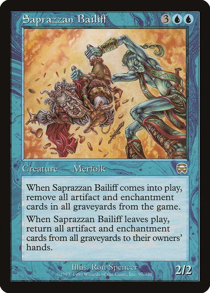 Saprazzan Bailiff [Mercadian Masques] MTG Single Magic: The Gathering | Red Claw Gaming