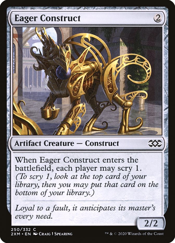 Eager Construct [Double Masters] MTG Single Magic: The Gathering | Red Claw Gaming