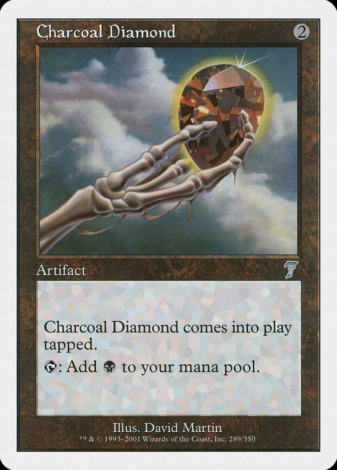 Charcoal Diamond [Seventh Edition] MTG Single Magic: The Gathering | Red Claw Gaming