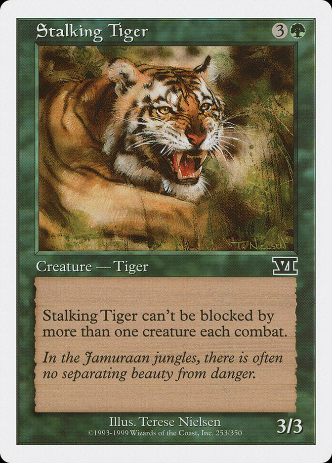 Stalking Tiger [Classic Sixth Edition] MTG Single Magic: The Gathering | Red Claw Gaming
