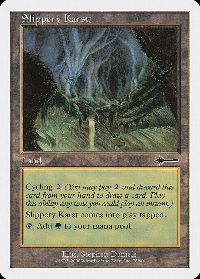 Slippery Karst [Beatdown] MTG Single Magic: The Gathering | Red Claw Gaming
