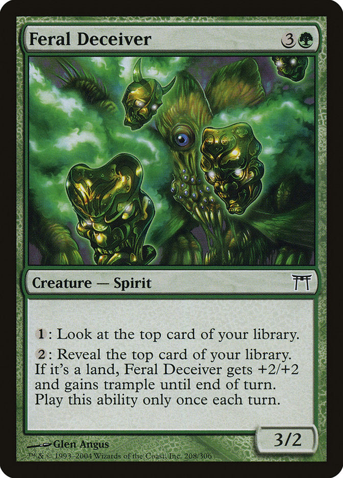Feral Deceiver [Champions of Kamigawa] MTG Single Magic: The Gathering | Red Claw Gaming