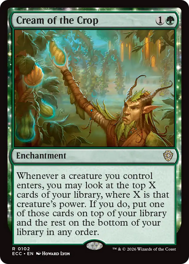Cream of the Crop [Lorwyn Eclipsed Commander] MTG Single Magic: The Gathering | Red Claw Gaming
