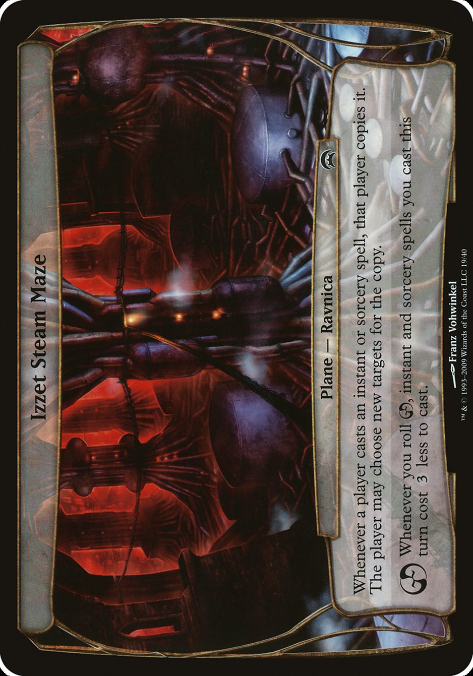 Izzet Steam Maze (Planes) [Planechase Planes] MTG Single Magic: The Gathering | Red Claw Gaming
