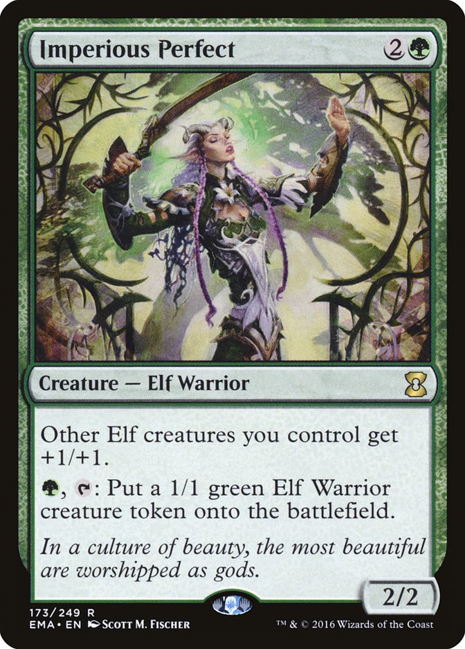 Imperious Perfect [Eternal Masters] MTG Single Magic: The Gathering | Red Claw Gaming