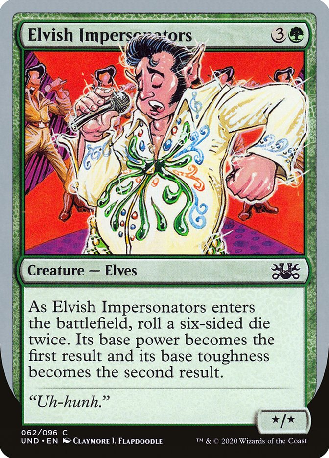 Elvish Impersonators [Unsanctioned] MTG Single Magic: The Gathering | Red Claw Gaming