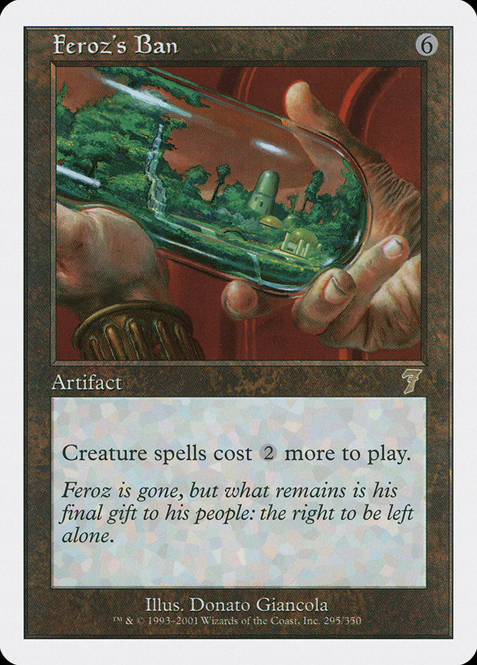 Feroz's Ban [Seventh Edition] MTG Single Magic: The Gathering | Red Claw Gaming