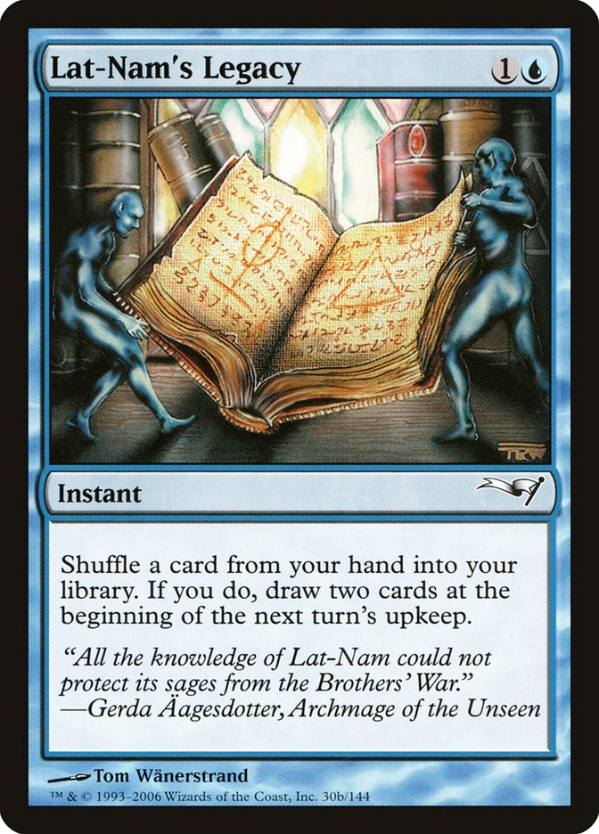 Lat-Nam's Legacy [Coldsnap Theme Decks] MTG Single Magic: The Gathering | Red Claw Gaming