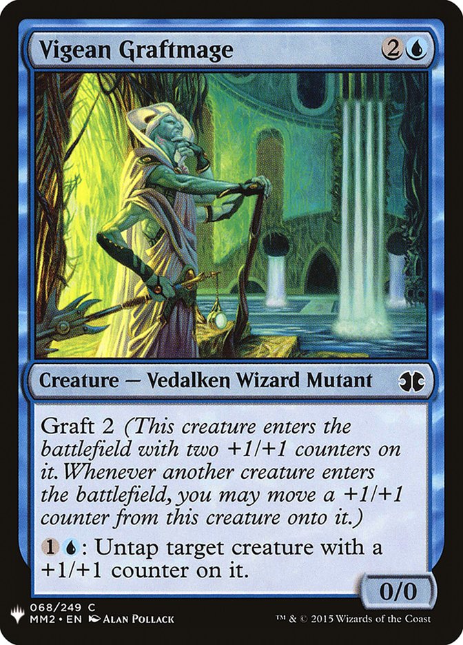 Vigean Graftmage [Mystery Booster] MTG Single Magic: The Gathering    | Red Claw Gaming