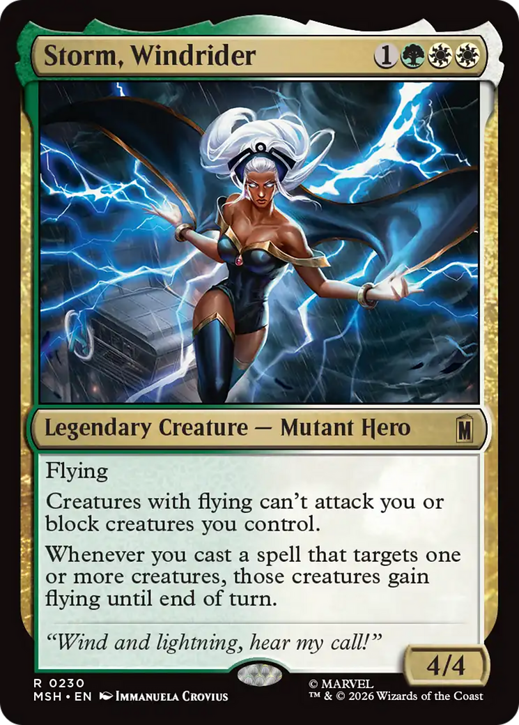Storm, Windrider [Marvel Super Heroes] | Red Claw Gaming