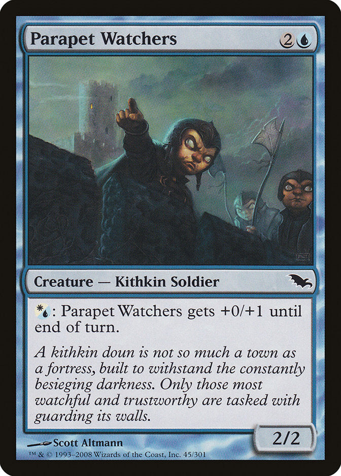 Parapet Watchers [Shadowmoor] MTG Single Magic: The Gathering | Red Claw Gaming