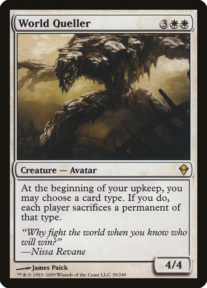 World Queller [Zendikar] MTG Single Magic: The Gathering | Red Claw Gaming