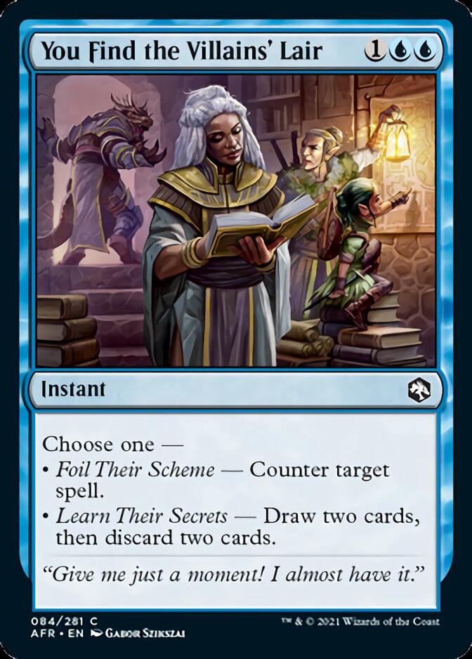 You Find the Villains' Lair [Dungeons & Dragons: Adventures in the Forgotten Realms] MTG Single Magic: The Gathering | Red Claw Gaming
