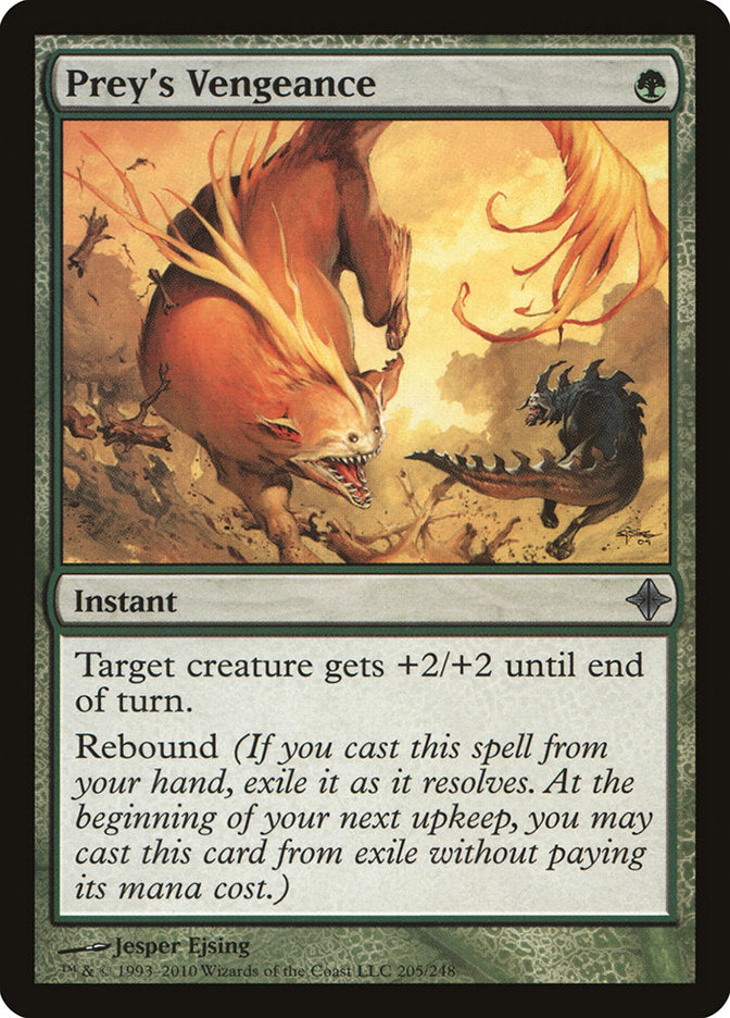 Prey's Vengeance [Rise of the Eldrazi] MTG Single Magic: The Gathering | Red Claw Gaming