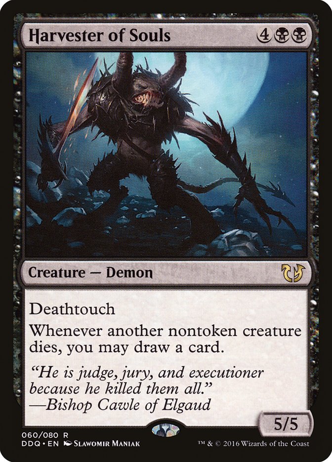Harvester of Souls [Duel Decks: Blessed vs. Cursed] MTG Single Magic: The Gathering | Red Claw Gaming