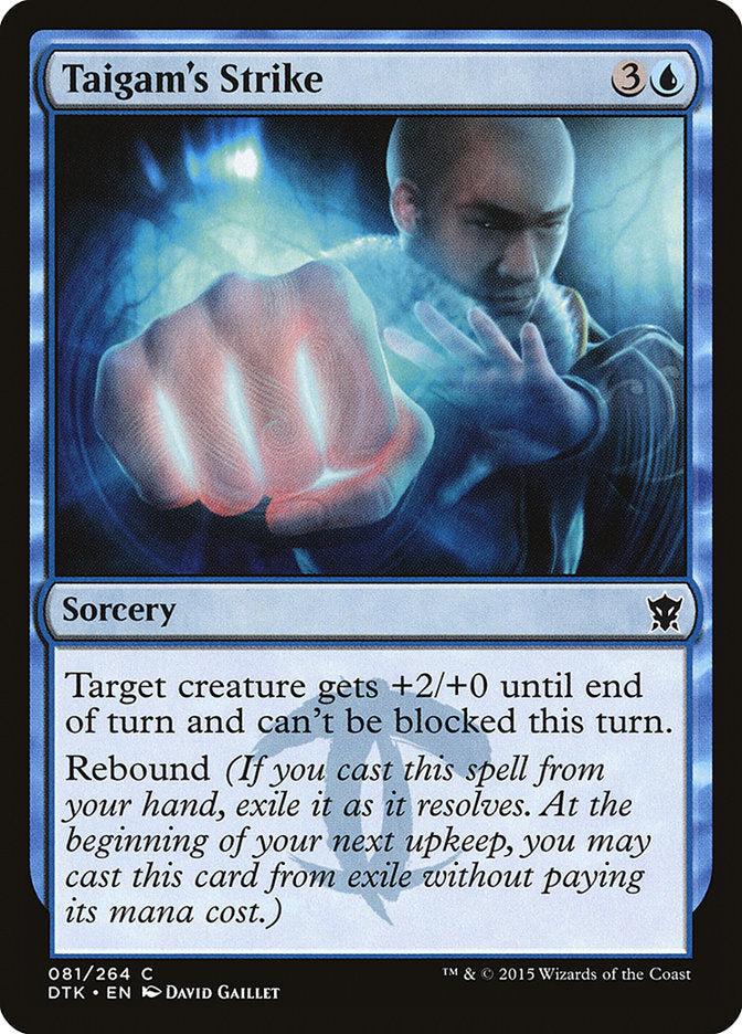 Taigam's Strike [Dragons of Tarkir] MTG Single Magic: The Gathering | Red Claw Gaming