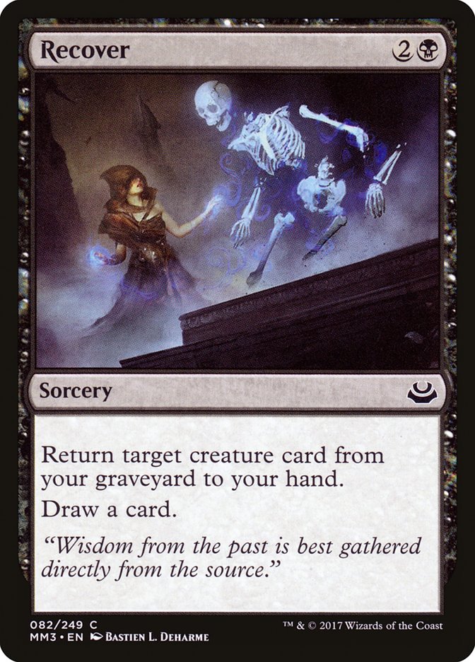 Recover [Modern Masters 2017] MTG Single Magic: The Gathering | Red Claw Gaming