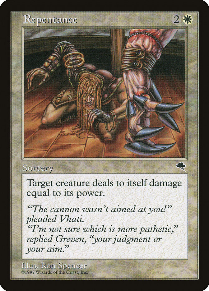 Repentance [Tempest] MTG Single Magic: The Gathering | Red Claw Gaming