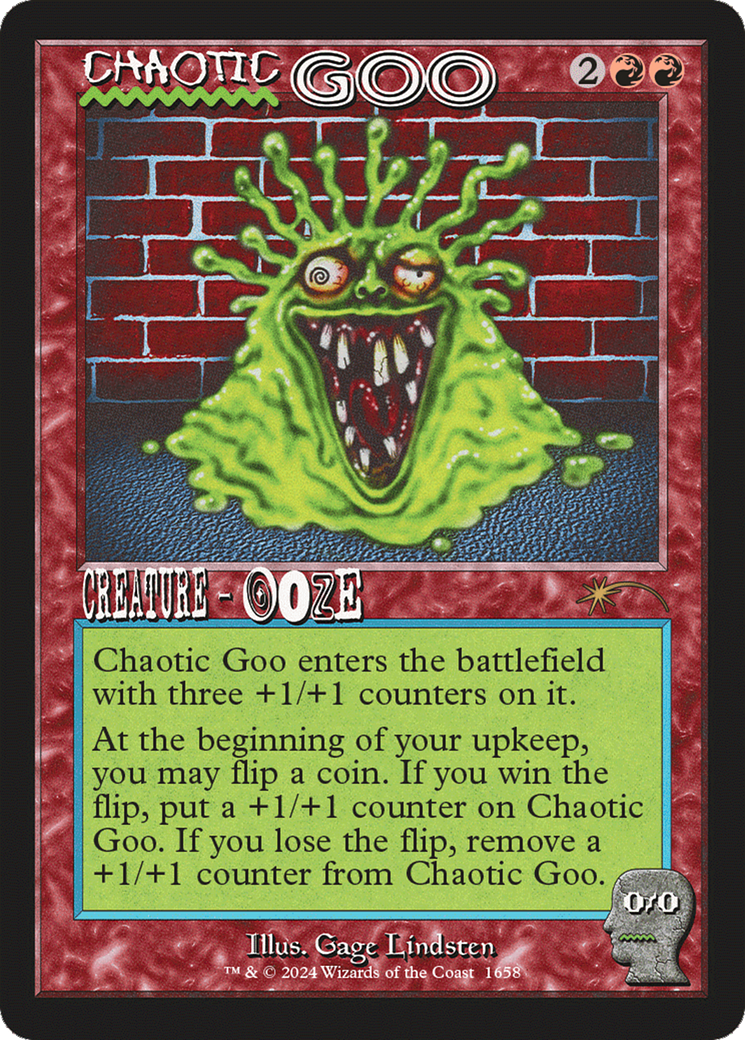 Chaotic Goo (Rainbow Foil) [Secret Lair Drop Series] MTG Single Magic: The Gathering | Red Claw Gaming