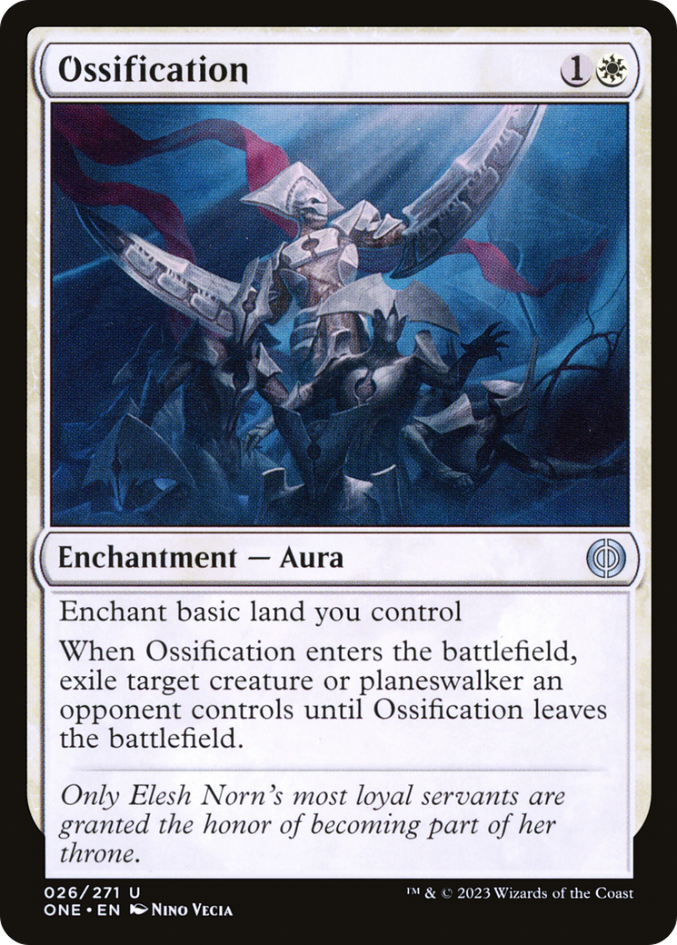 Ossification [Phyrexia: All Will Be One] MTG Single Magic: The Gathering | Red Claw Gaming