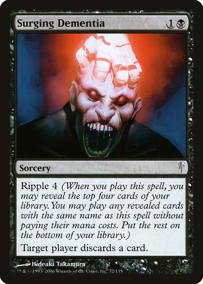 Surging Dementia [Coldsnap] MTG Single Magic: The Gathering | Red Claw Gaming