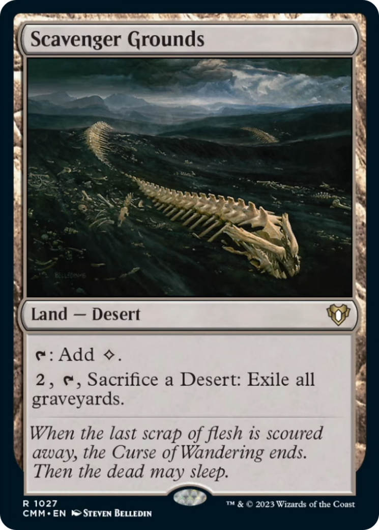 Scavenger Grounds [Commander Masters] MTG Single Magic: The Gathering | Red Claw Gaming
