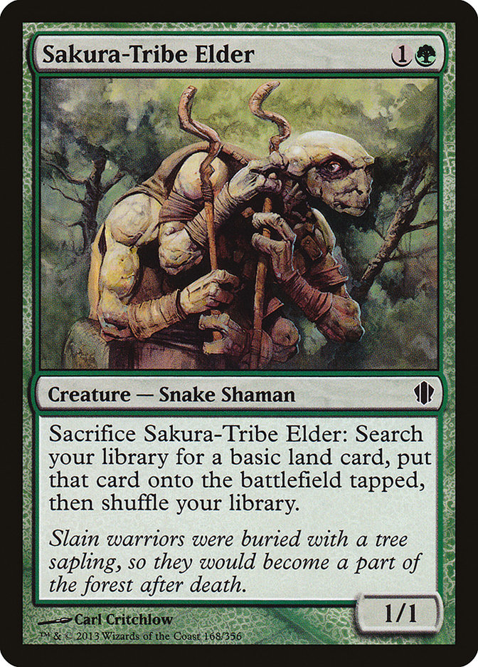 Sakura-Tribe Elder [Commander 2013] MTG Single Magic: The Gathering | Red Claw Gaming