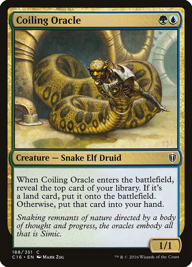 Coiling Oracle [Commander 2016] MTG Single Magic: The Gathering | Red Claw Gaming