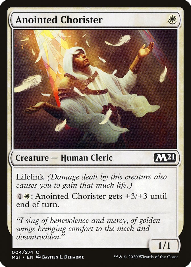 Anointed Chorister [Core Set 2021] MTG Single Magic: The Gathering | Red Claw Gaming