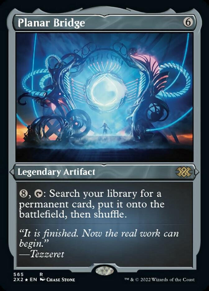 Planar Bridge (Foil Etched) [Double Masters 2022] MTG Single Magic: The Gathering    | Red Claw Gaming