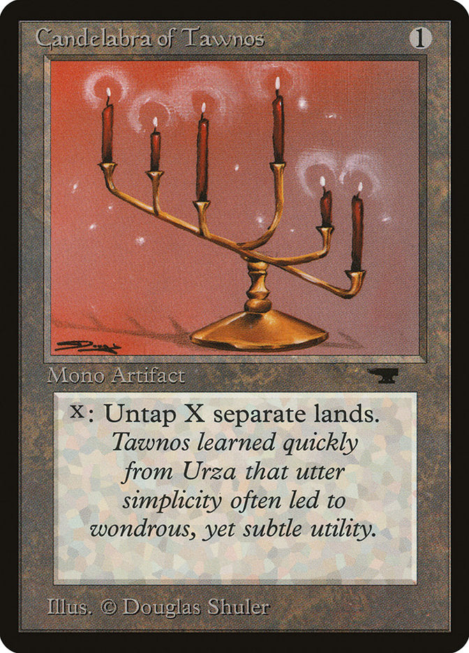 Candelabra of Tawnos [Antiquities] MTG Single Magic: The Gathering | Red Claw Gaming