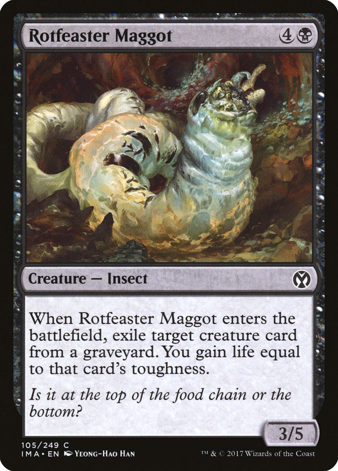 Rotfeaster Maggot [Iconic Masters] MTG Single Magic: The Gathering | Red Claw Gaming
