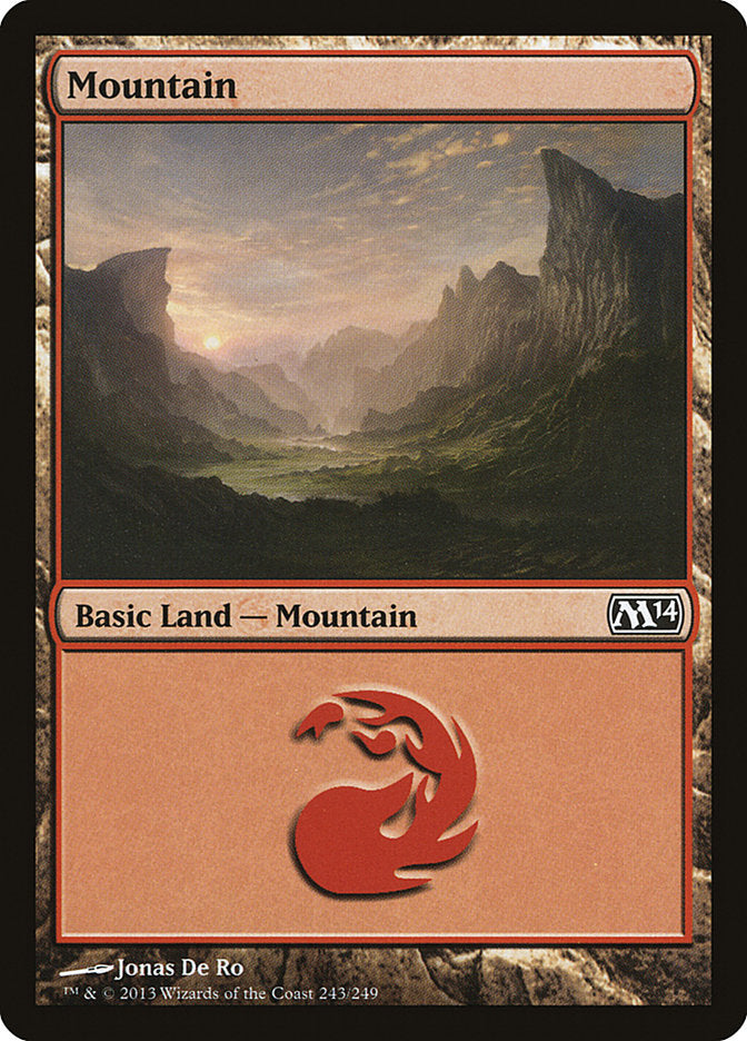 Mountain (243) [Magic 2014] MTG Single Magic: The Gathering | Red Claw Gaming