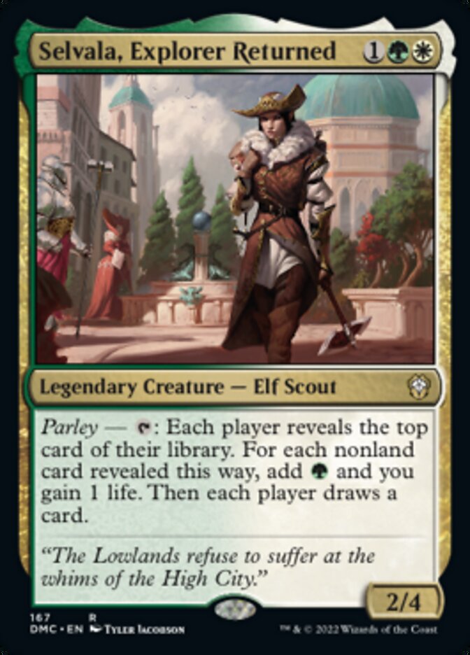 Selvala, Explorer Returned [Dominaria United Commander] MTG Single Magic: The Gathering | Red Claw Gaming
