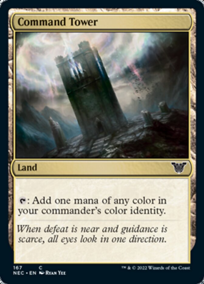 Command Tower [Kamigawa: Neon Dynasty Commander] MTG Single Magic: The Gathering | Red Claw Gaming