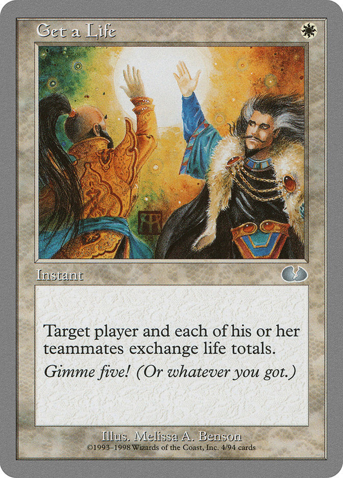 Get a Life [Unglued] MTG Single Magic: The Gathering | Red Claw Gaming