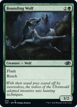 Bounding Wolf [Jumpstart 2022] MTG Single Magic: The Gathering | Red Claw Gaming
