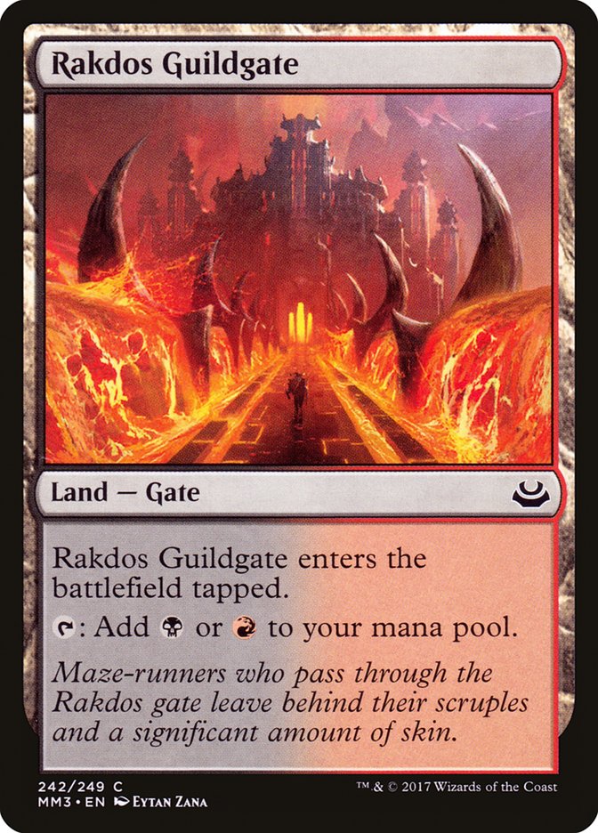 Rakdos Guildgate [Modern Masters 2017] MTG Single Magic: The Gathering | Red Claw Gaming